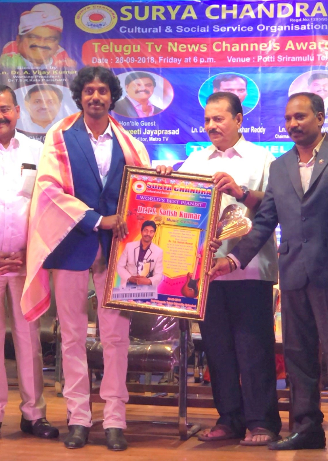 Dr. T. S. Satish Kumar — Music Genius Award